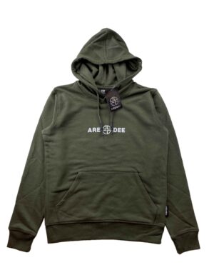 aredee army green hoodie hangcard